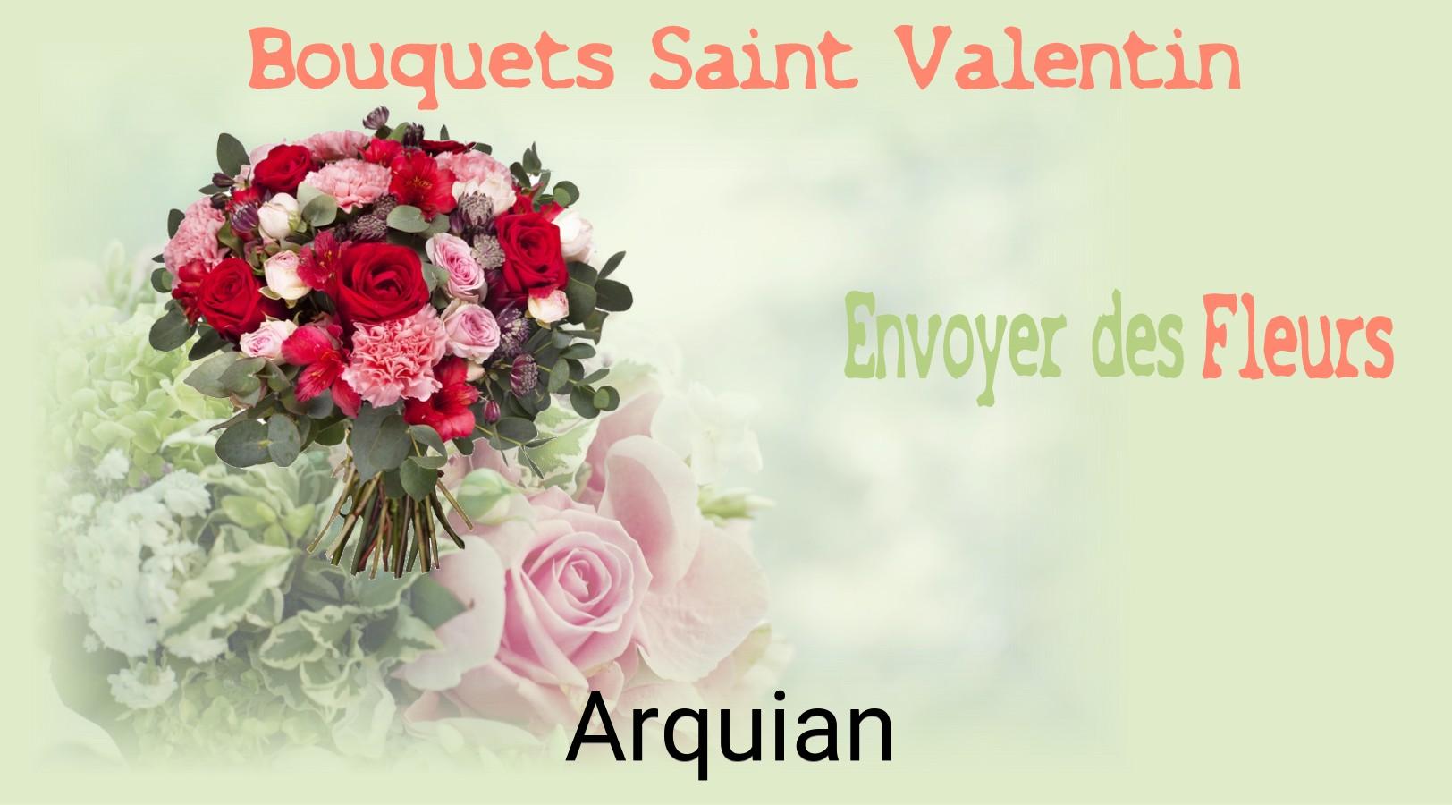 Roses de Saint-Valentin livrées à Arquian